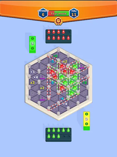 Gameplay screenshot 5 from Triangles (game) - Board game